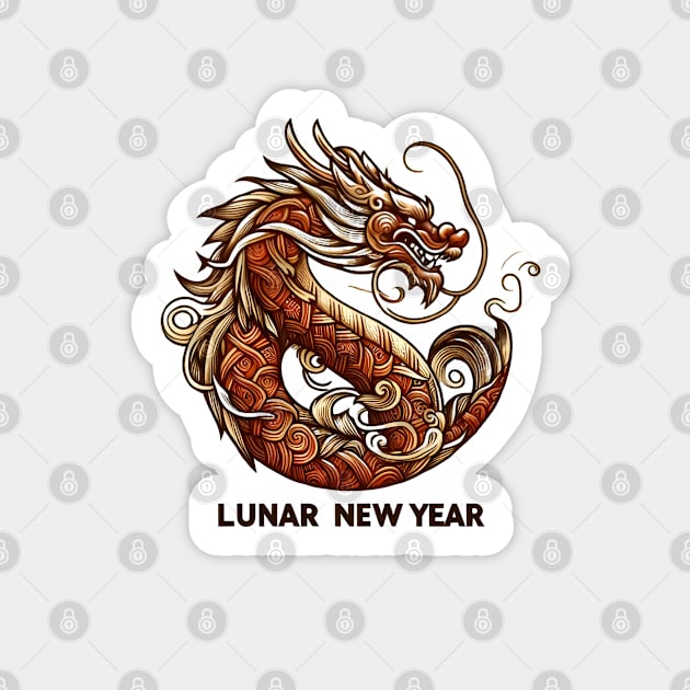 Dragon Festival: Lunar Celebration, Festive Art, and Asian Traditions Sticker by insaneLEDP